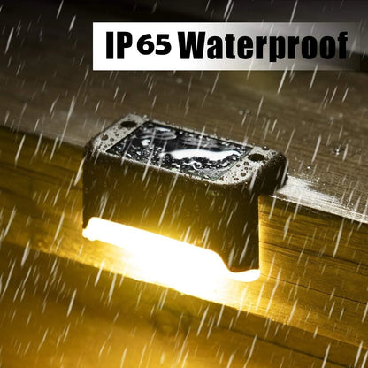 8 Pack of Waterproof Solar Lights for Stairs