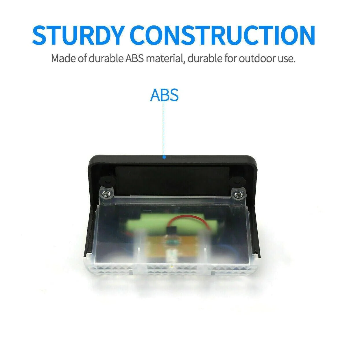 8 Pack of Waterproof Solar Lights for Stairs