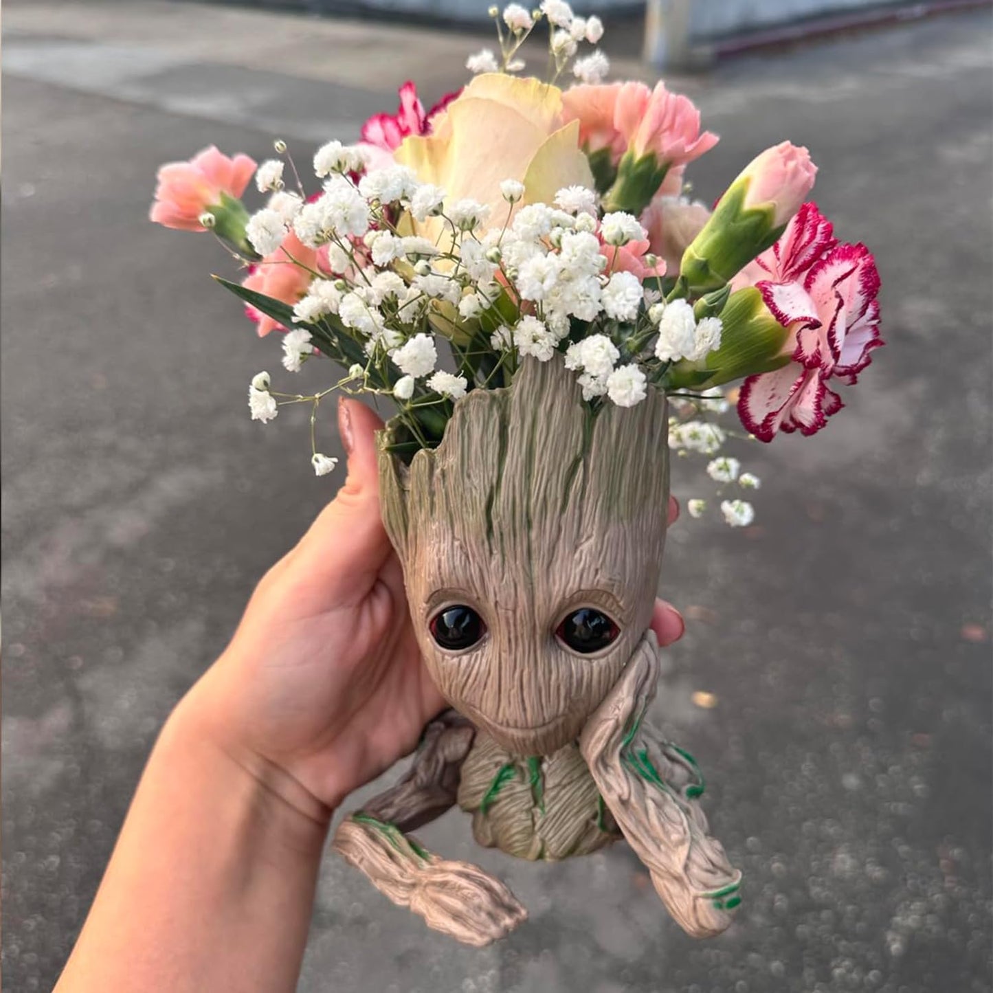 Baby Groot Pen Holder or Planter Pot 6"