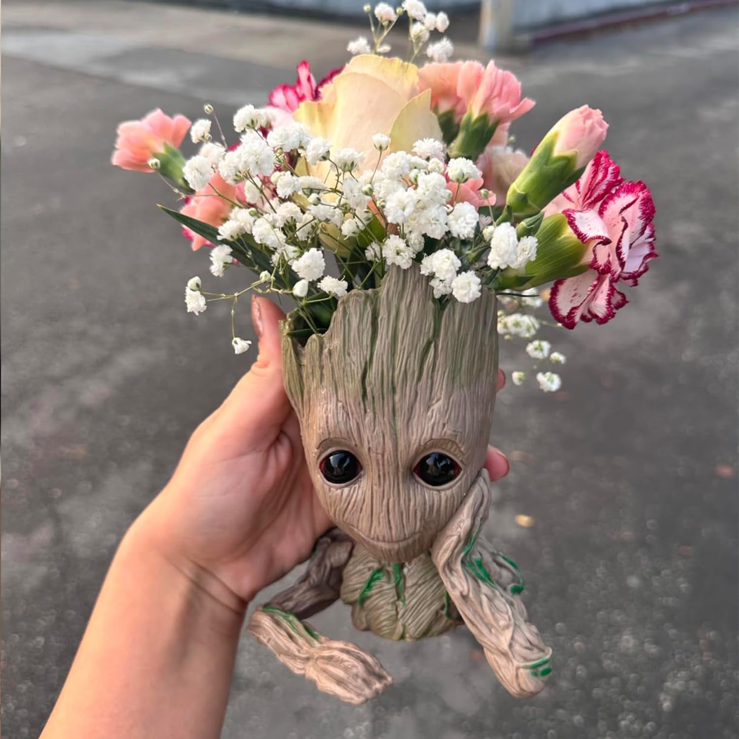 Baby Groot Pen Holder or Planter Pot 6"