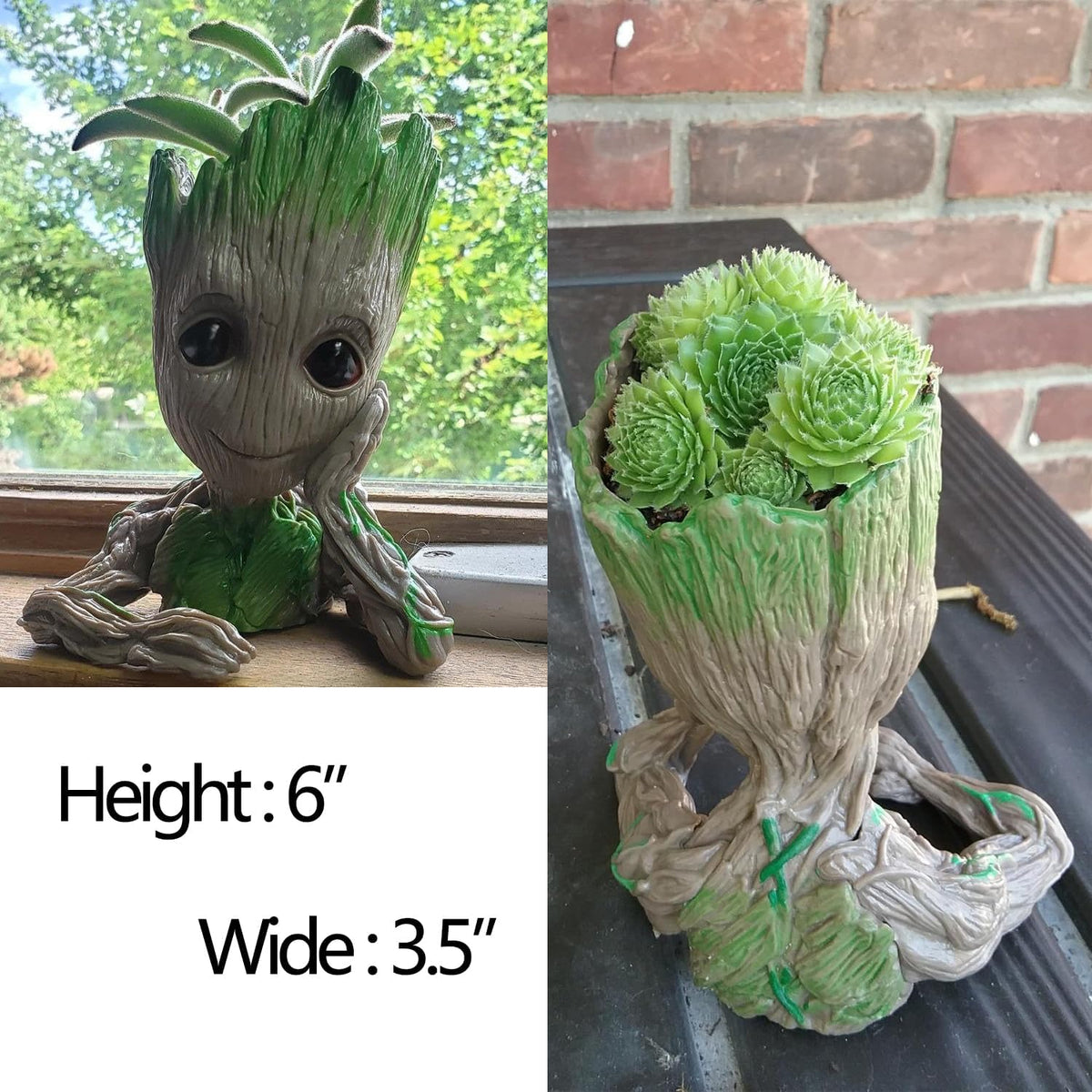 Baby Groot Pen Holder or Planter Pot 6"