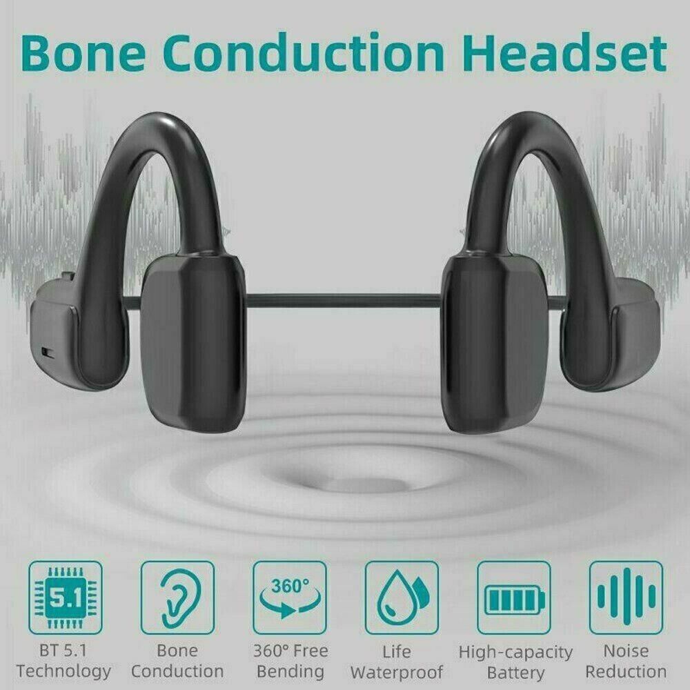 Wireless Bluetooth Bone Conduction Headphones 