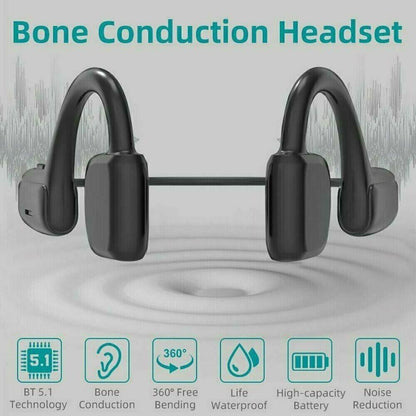 Wireless Bluetooth Bone Conduction Headphones 