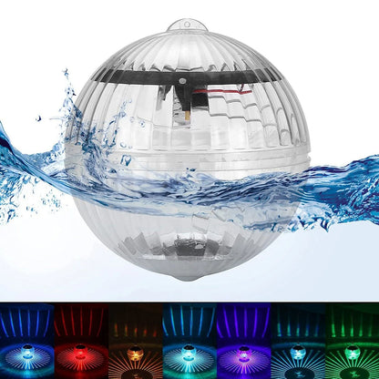 Outdoor Solar LED Floating Pond Lights with RGB Color Change