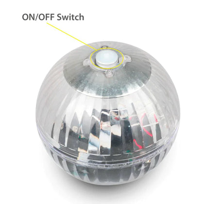 Outdoor Solar LED Floating Pond Lights with RGB Color Change