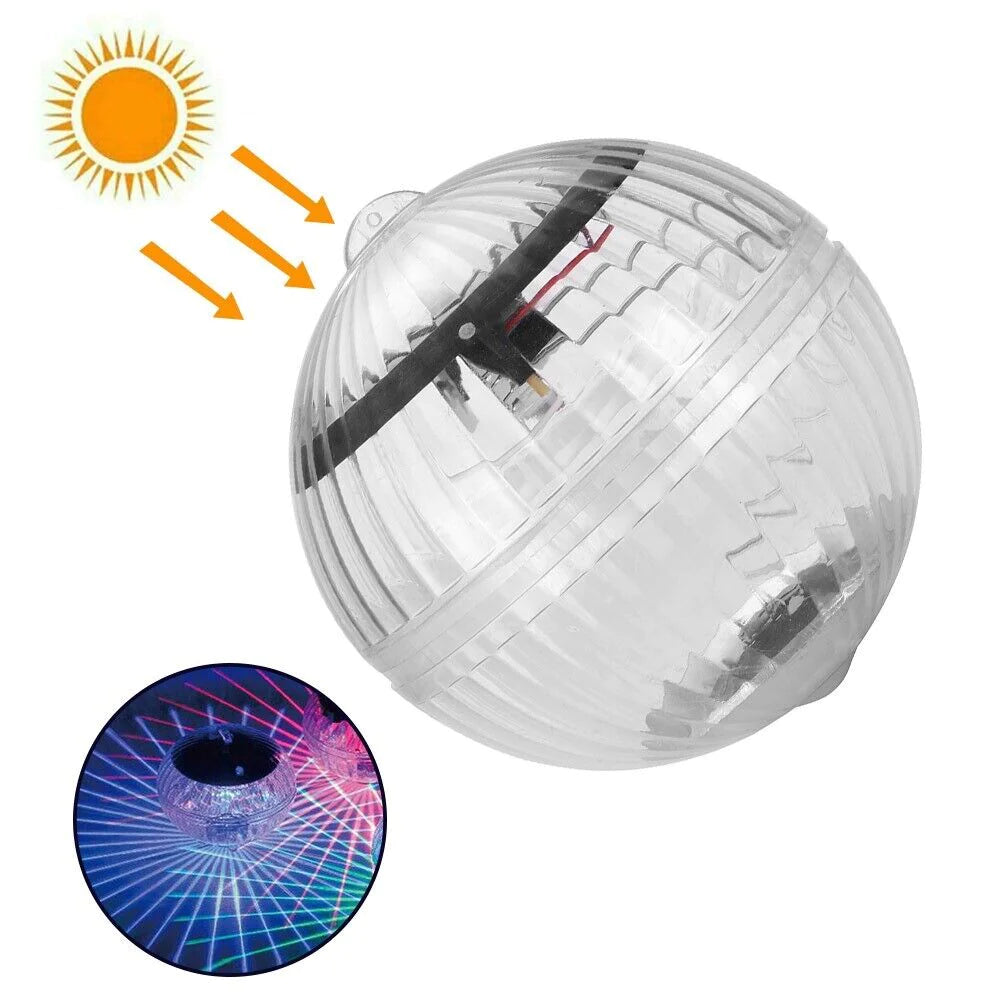 Outdoor Solar LED Floating Pond Lights with RGB Color Change