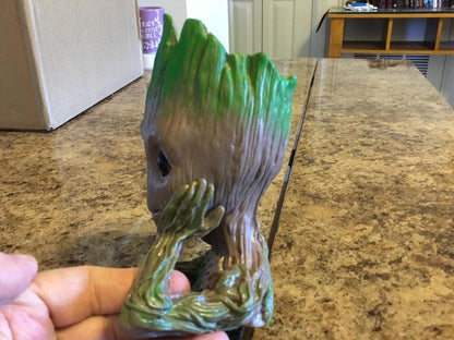 Baby Groot Pen Holder or Planter Pot 6"