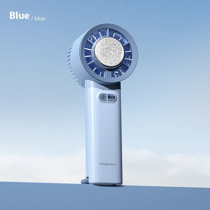 Handheld Mini Fan with Ice Cold Air Generation