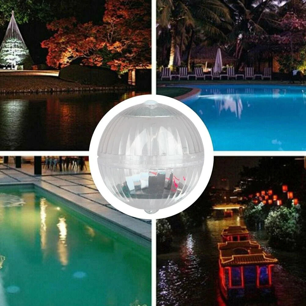 Outdoor Solar LED Floating Pond Lights with RGB Color Change