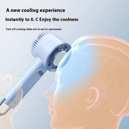 Handheld Mini Fan with Ice Cold Air Generation