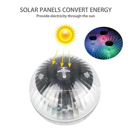 Outdoor Solar LED Floating Pond Lights with RGB Color Change