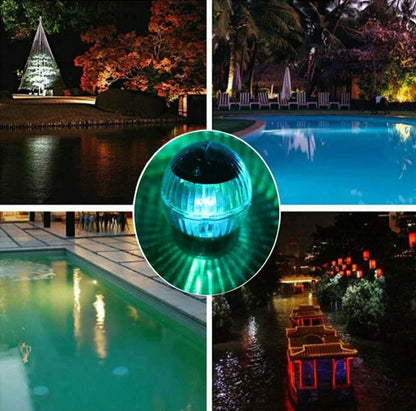 Outdoor Solar LED Floating Pond Lights with RGB Color Change